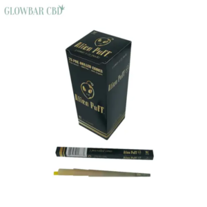 75 ALIEN PUFF BLACK & GOLD KING SIZE PRE-ROLLED CONES